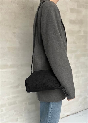 Small rosalia clutch Sort Lace Pico 